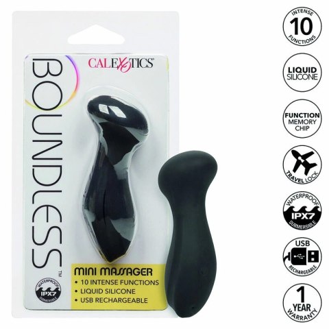 CalExotics Boundless Mini Masażer USB, silikonowy, wodoodporny, 9,5 cm CALEXOTICS