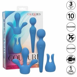 CalExotics Couture Kit Body Wand Niebieski 10 trybow wodoodporny CALEXOTICS