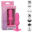 CalExotics First Time Sonda Koralikowa Wibrująca 10 Trybow Rożowa CALEXOTICS