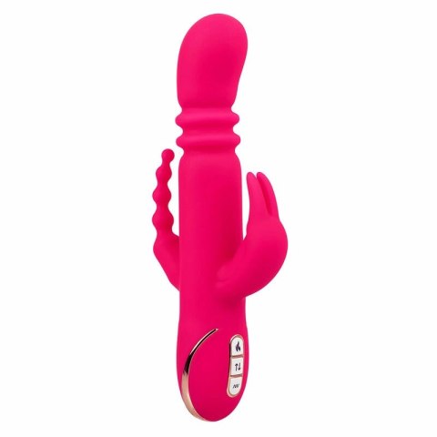CalExotics Jack Rabbit Triple Fantasy Pink - system podgrzewania, 3 strefy CALEXOTICS