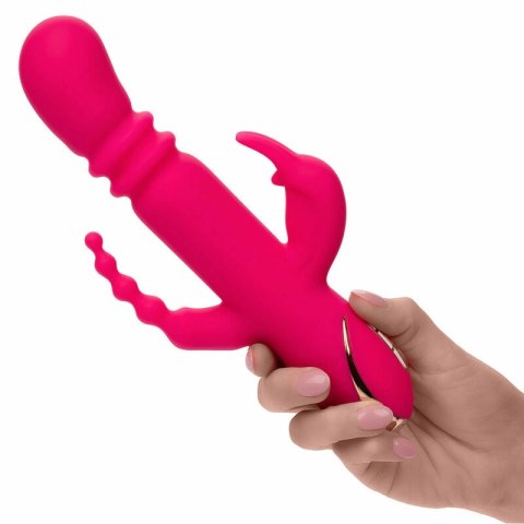 CalExotics Jack Rabbit Triple Fantasy Pink - system podgrzewania, 3 strefy CALEXOTICS