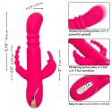 CalExotics Jack Rabbit Triple Fantasy Pink - system podgrzewania, 3 strefy CALEXOTICS