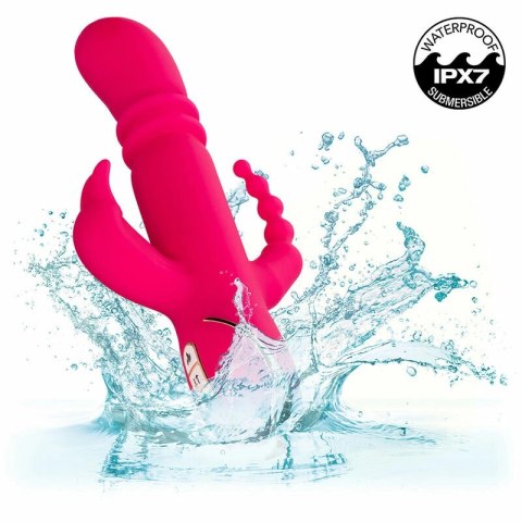 CalExotics Jack Rabbit Triple Fantasy Pink - system podgrzewania, 3 strefy CALEXOTICS