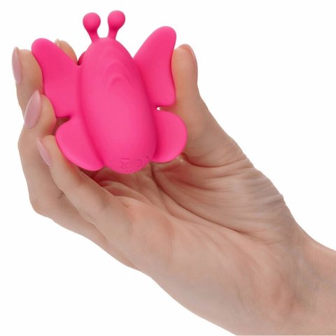 CalExotics Neon Vibes Flutter Vibe rożowy - kompaktowy stymulator z 10 trybami CALEXOTICS