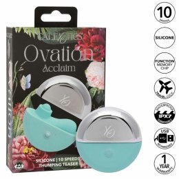 CalExotics Ovation Acclaim Aqua Green - ergonomiczny model z 10 trybami, wodoodporny CALEXOTICS