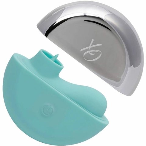 CalExotics Ovation Rave Aqua Green - stymulator z 10 trybami pracy i etui CALEXOTICS