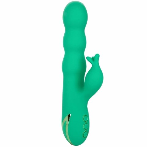 CalExotics Sonoma Satisfier Zielony - silikonowy masażer punktu G, 10 trybow CALEXOTICS