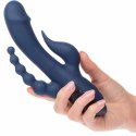 CalExotics Triple Action Blue - Masażer Intymny z Potrojnym Systemem Wibracji CALEXOTICS