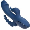 CalExotics Triple Action Blue - Masażer Intymny z Potrojnym Systemem Wibracji CALEXOTICS