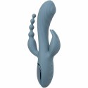 CalExotics Triple Ecstasy Szary - Masażer Potrojnego Działania USB CALEXOTICS