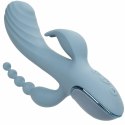 CalExotics Triple Ecstasy Szary - Masażer Potrojnego Działania USB CALEXOTICS