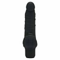 Get Real Classic Stim Czarny - anatomiczny wibrator z dodatkową stymulacją GET REAL