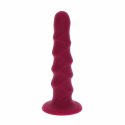 Get Real Dong 12 cm czerwony - model z przyssawką i silikonem premium GET REAL