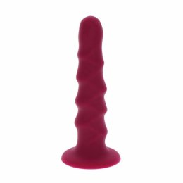 Get Real Dong 12 cm czerwony - model z przyssawką i silikonem premium GET REAL