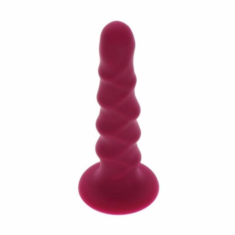 Get Real Dong 12 cm czerwony - model z przyssawką i silikonem premium GET REAL