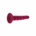 Get Real Dong 12 cm czerwony - model z przyssawką i silikonem premium GET REAL