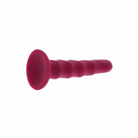 Get Real Dong 12 cm czerwony - model z przyssawką i silikonem premium GET REAL