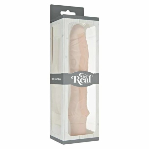 Get Real Duży Wibrator Silikonowy 7 Trybow Wodoodporny 24,9 cm GET REAL