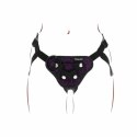 Get Real Harness Violet - Koronkowa uprząż z regulacją i 3 pierścieniami GET REAL