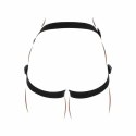 Get Real Harness Violet - Koronkowa uprząż z regulacją i 3 pierścieniami GET REAL