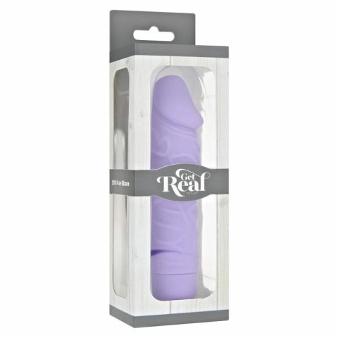 Get Real Mini Classic Violet - kompaktowy wibrator wielofunkcyjny silikonowy GET REAL