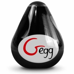 Gvibe G-Egg czarne - elastyczne jajko intymne z teksturą 3D TPE Gvibe