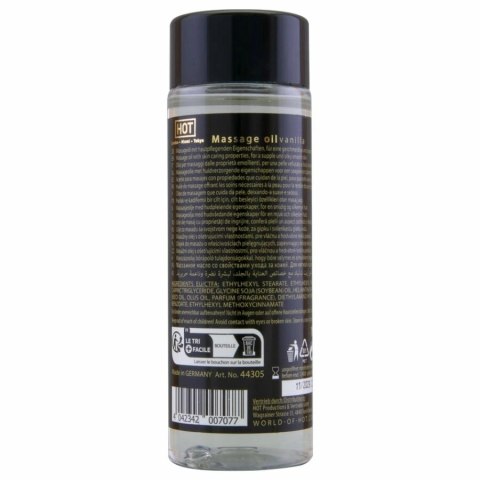 HOT Olejek do masażu waniliowy 100 ml - pielęgnacja i relaks HOT