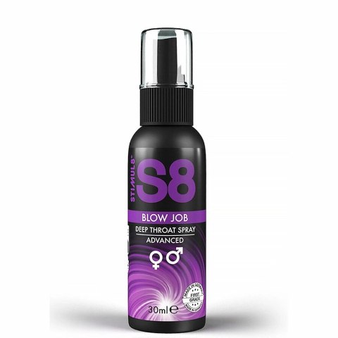 S8 Deep Throat Spray miętowy 30ml - odświeżający spray do ust i gardła STIMUL8