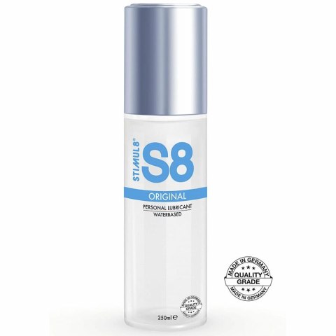 S8 Premium Waterbase Original Lubricant 250ml - Bezpieczna formuła STIMUL8