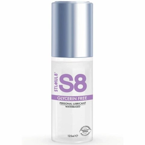 STIMUL8 S8 Lubrykant na bazie wody 125ml bez gliceryny, bezzapachowy STIMUL8
