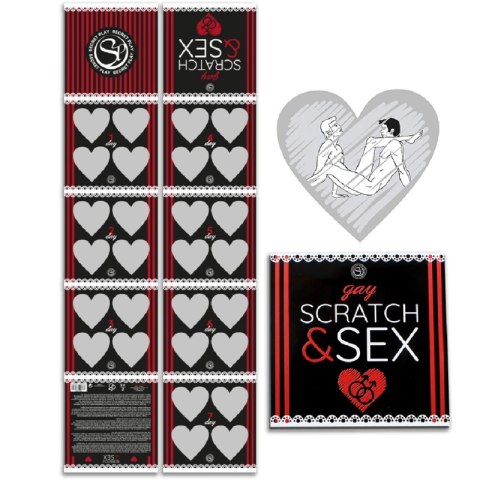 Secret Play Gra dla Par Scratch & Fun Gejowa Edycja Multilingual SECRETPLAY