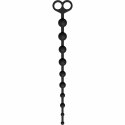 ToyJoy Flexible Beads - Elastyczne kulki silikonowe 38 cm czarne TOYJOY