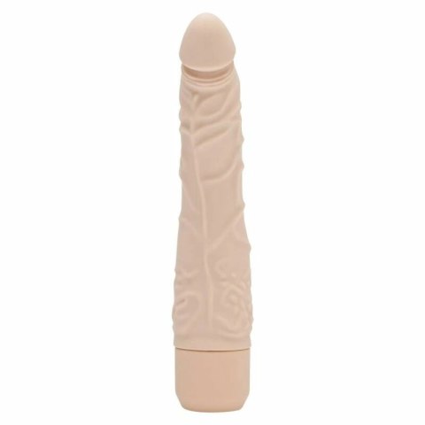 ToyJoy Get Real Classic Slim - smukły model wibrujący, skora naturalna, 21 cm GET REAL