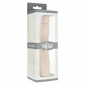 ToyJoy Get Real Classic Slim - smukły model wibrujący, skora naturalna, 21 cm GET REAL