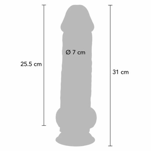 ToyJoy Get Real Deluxe Extra Gruby Model Anatomiczny 31 cm z Przyssawką GET REAL