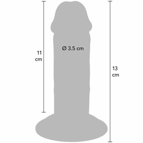 ToyJoy Get Real Deluxe model podwojnej gęstości TPE 13 cm gruby GET REAL