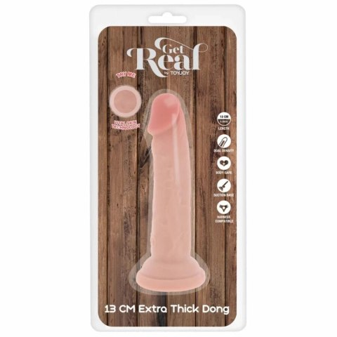 ToyJoy Get Real Deluxe model podwojnej gęstości TPE 13 cm gruby GET REAL