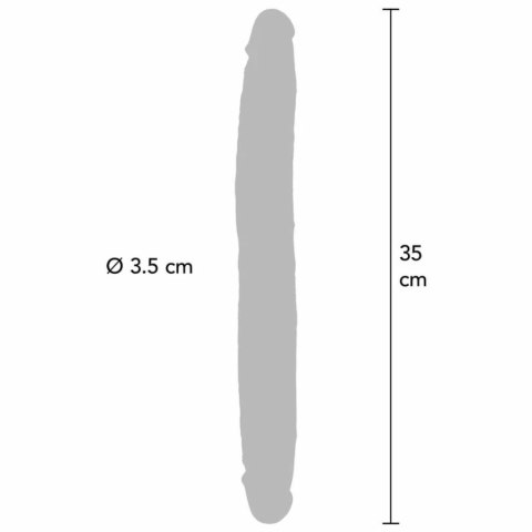 ToyJoy Get Real Skin podwojny model silikonowy karmelowy 35 cm GET REAL