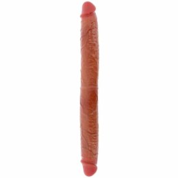 ToyJoy Get Real Skin silikonowy model dwustronny karmelowy 46 cm GET REAL