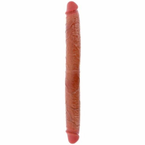 ToyJoy Get Real Skin silikonowy model dwustronny karmelowy 46 cm GET REAL