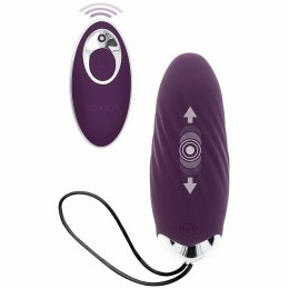ToyJoy Knock Knock Eggstavagant jajo intymne z pilotem fioletowe TOYJOY