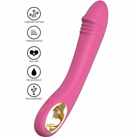ToyJoy Maia Designer Edition - Wibrator punktowy G, silikonowy, 21 cm TOYJOY