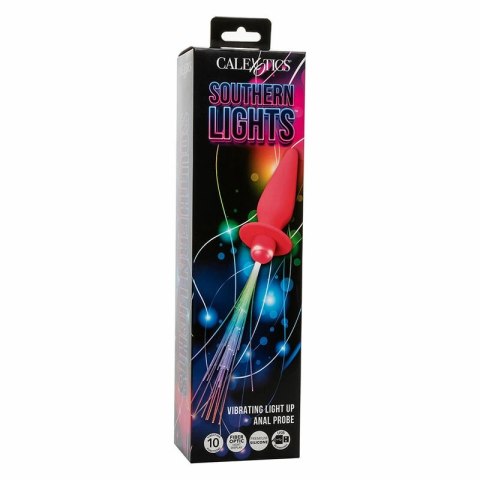 CalExotics Southern Lights sonda analna LED 10 trybow silikon rożowy CALEXOTICS