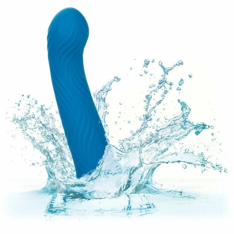 CalExotics Wave Rider Ripple - wtyczka analityczna z falistą teksturą, niebieska CALEXOTICS