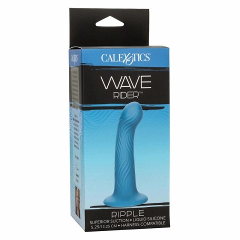 CalExotics Wave Rider Ripple - wtyczka analityczna z falistą teksturą, niebieska CALEXOTICS