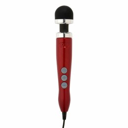 DOXY Die Cast 3 Candy Red - kompaktowy masażer z głowką silikonową Doxy