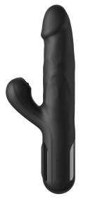 Fetish Fantasy Series Sonix Thruster silikonowy, wielofunkcyjny, czarny 22 cm Fetish Fantasy