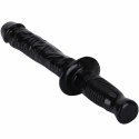 GET REAL Manhandler 38 cm czarny - pałka intymna z uchwytem PVC GET REAL