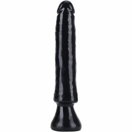 GET REAL Starter Dong 16 cm czarny - anatomiczny model TPE z przyssawką GET REAL