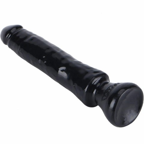 GET REAL Starter Dong 16 cm czarny - anatomiczny model TPE z przyssawką GET REAL